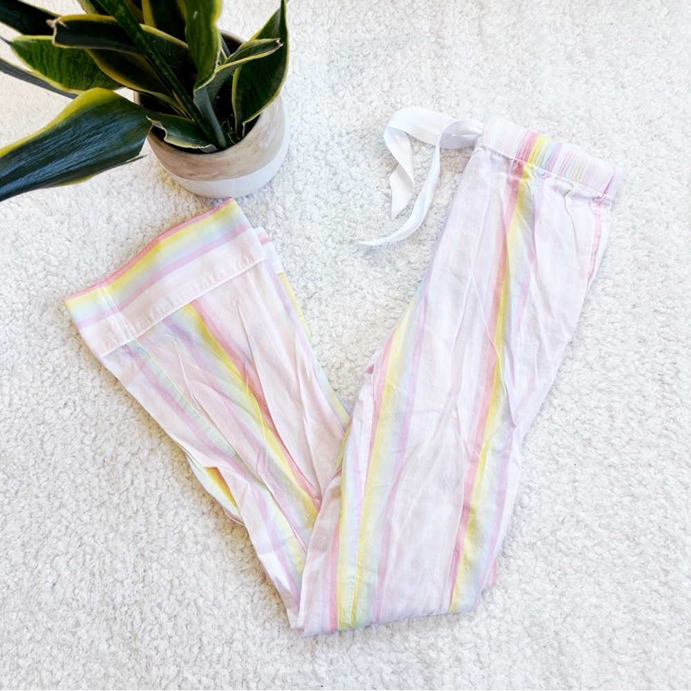 Striped Victoria’s Secret pajama pants
